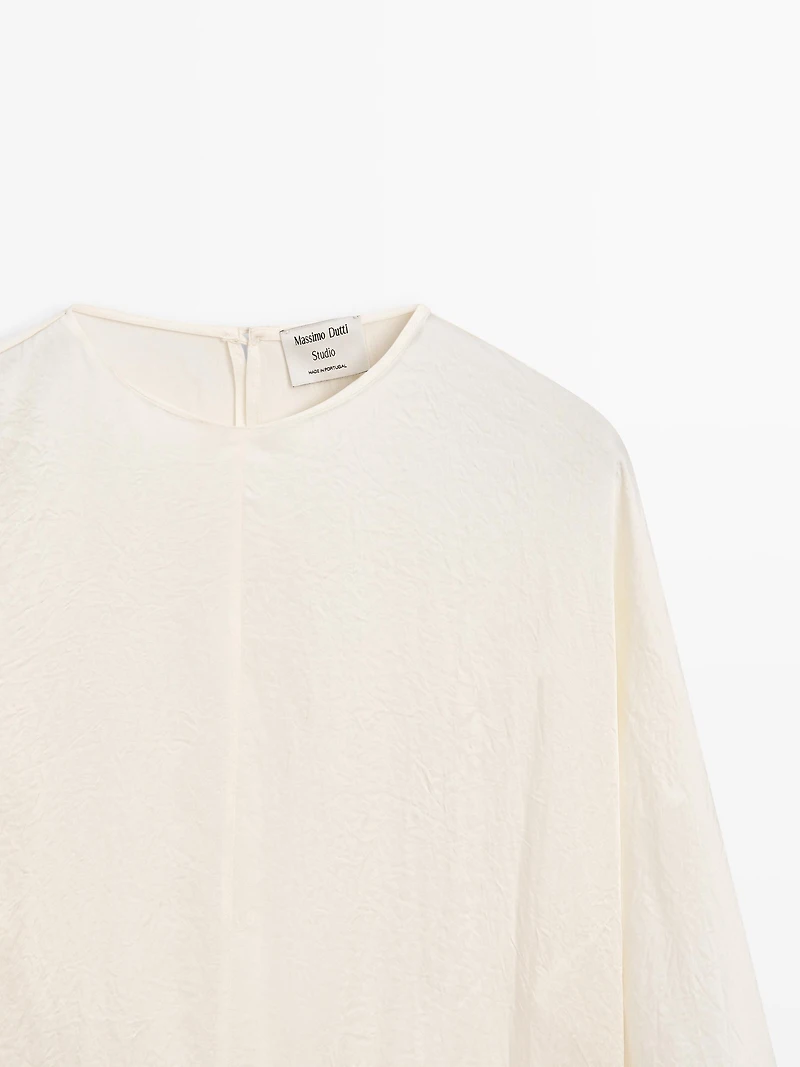 Blouse with gathered details - STUDIO