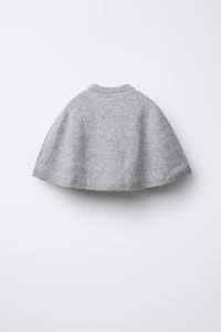 CAPE PONCHO WITH BOWS