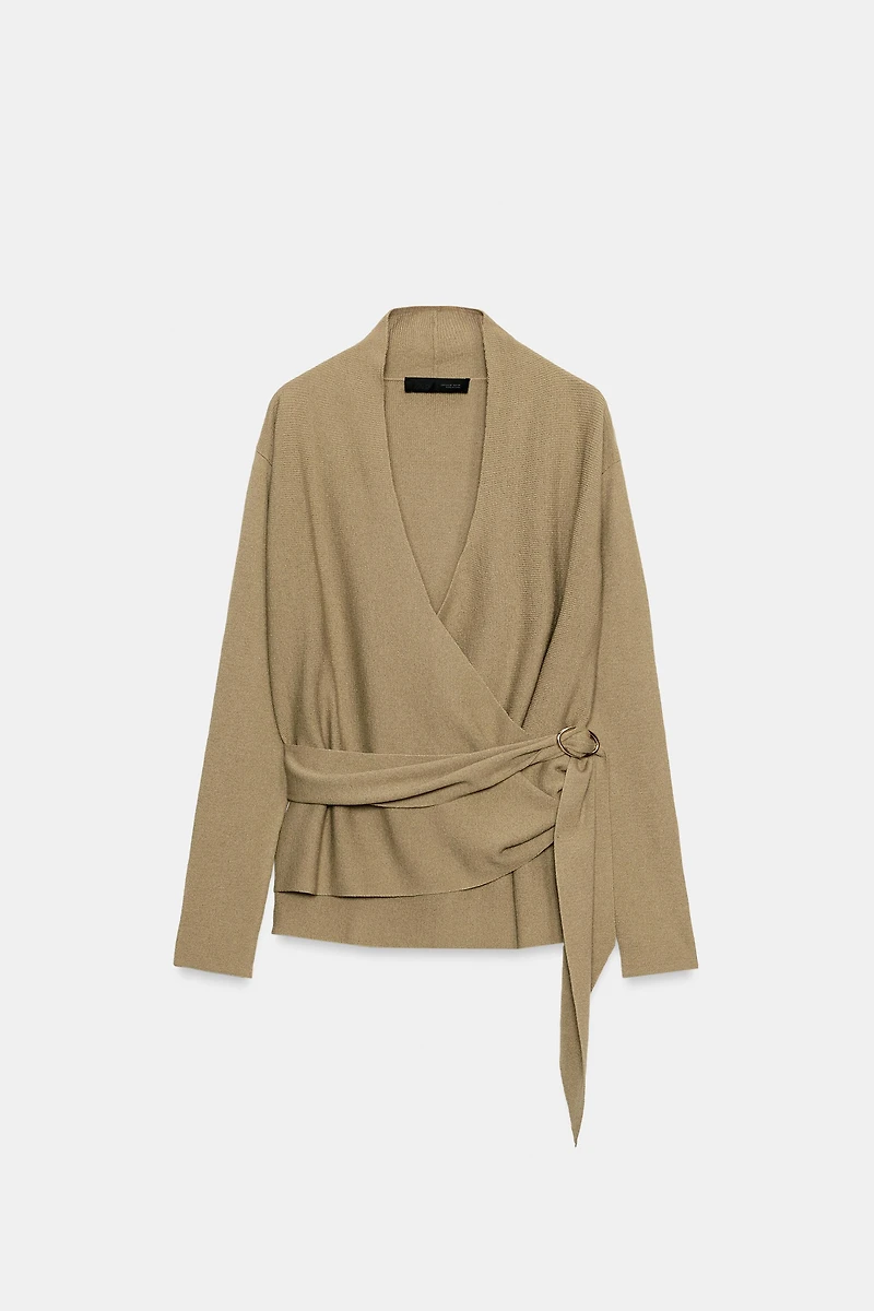 WRAP CARDIGAN