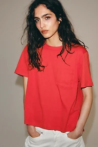 INTERLOCK POCKET T-SHIRT