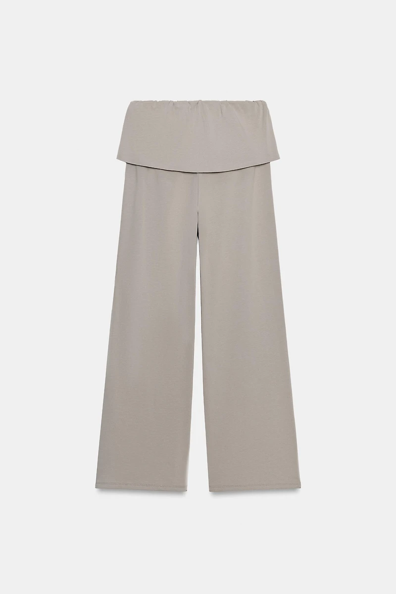 HEAVY COTTON SASH PANTS