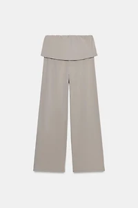 HEAVY COTTON SASH PANTS