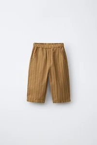 PANTALON BAGGY À RAYURES