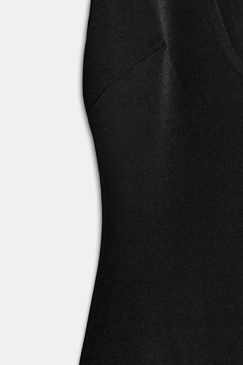 CREPE MIDI DRESS