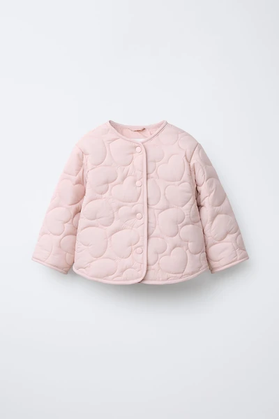 BLOUSON REMBOURRÉ CŒURS DÉPERLANT