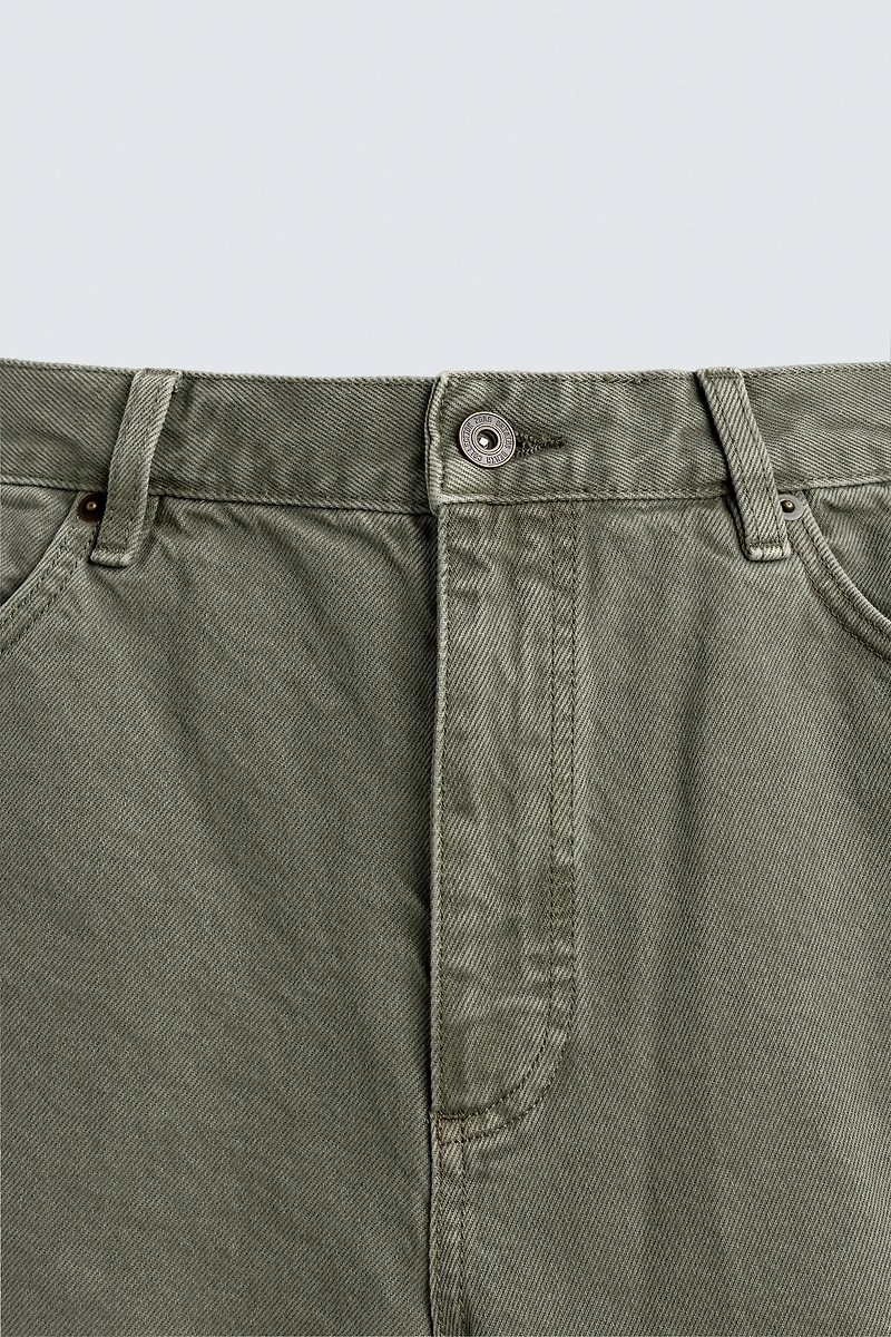 REGULAR FIT DENIM SHORTS