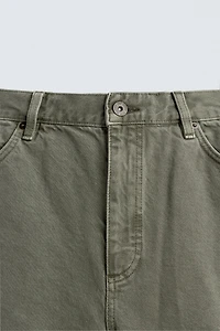 REGULAR FIT DENIM SHORTS