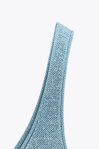 LINEN KNIT TOP
