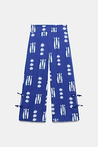 PRINTED TIE CULOTTES