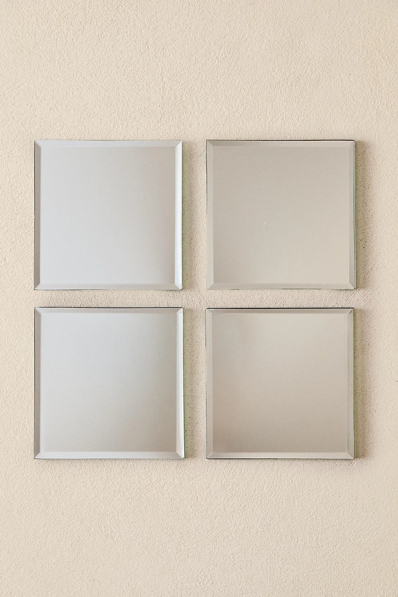 PACK OF MIRRORED COASTERS (PACK OF 4)