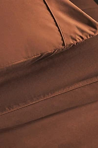 DRAP PLAT PERCALE DE COTON (300 FILS)