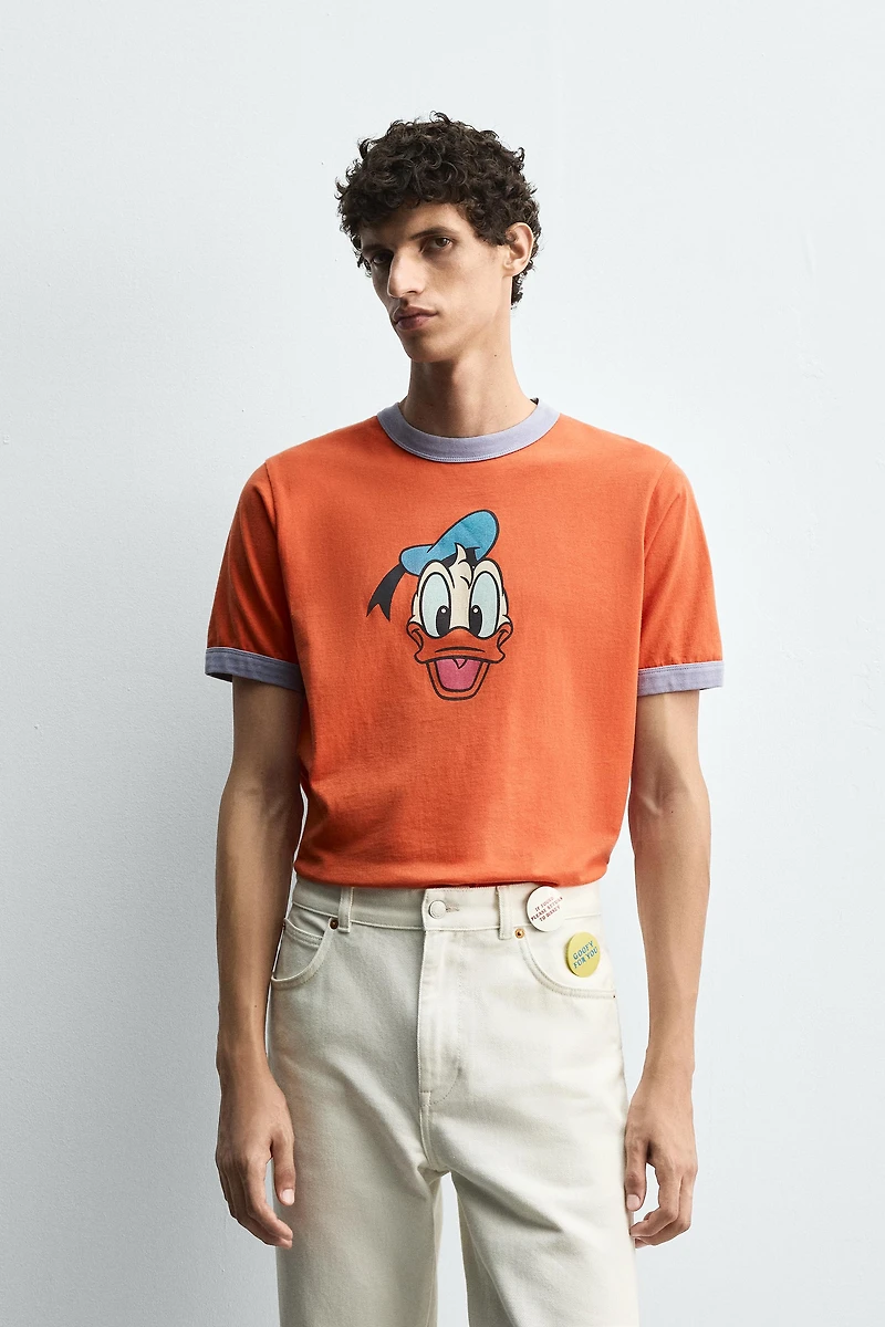 DONALD DUCK T-SHIRT HARRY LAMBERT FOR ZARA X DISNEY