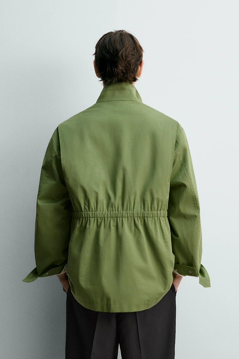 RELAXED FIT PARKA WITH POCKETS