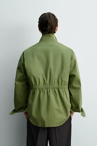 RELAXED FIT PARKA WITH POCKETS