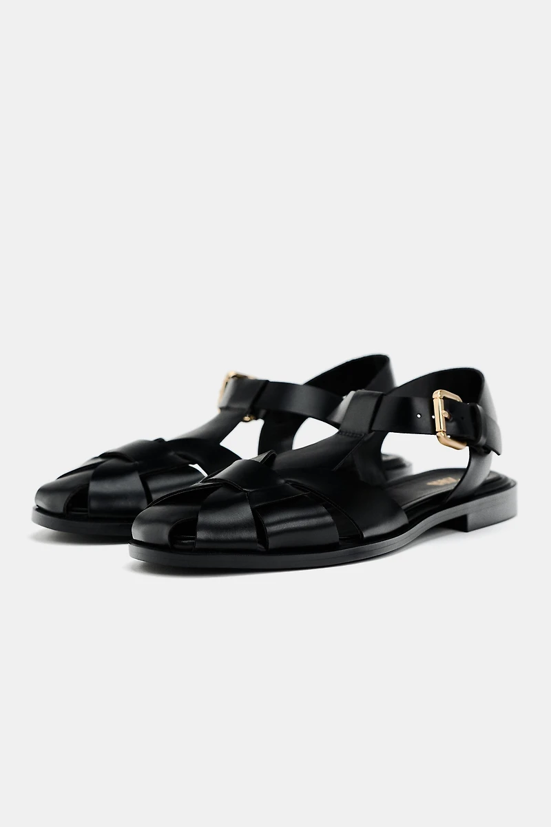FLAT FISHERMAN SANDALS