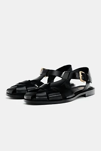FLAT FISHERMAN SANDALS