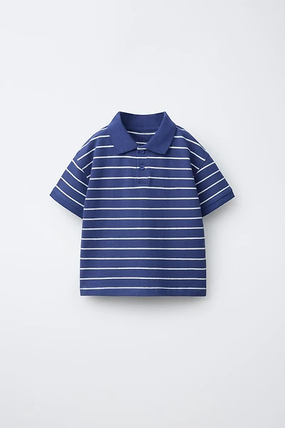 POLO IMPRIMÉ À RAYURES