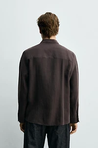 CHEMISE FLUIDE COL BANDE