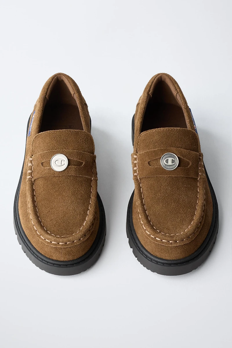 MOCASSINS EN CUIR CHAMPION ® X ZARA
