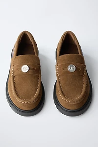 MOCASSINS EN CUIR CHAMPION ® X ZARA