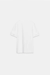 T-SHIRT FLEURS VOLUME