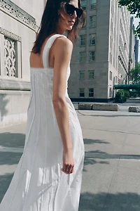ZW COLLECTION TRIM MAXI DRESS
