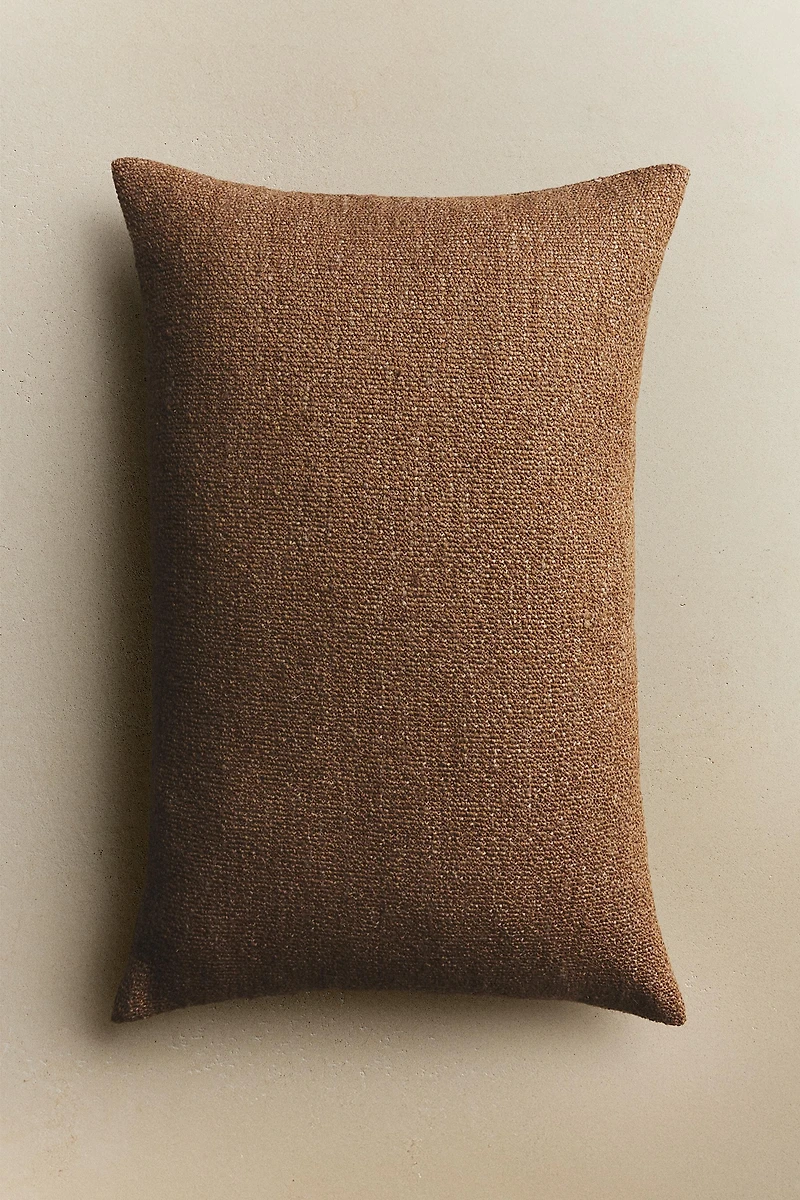 TEXTURED THROW PILLOW COVER