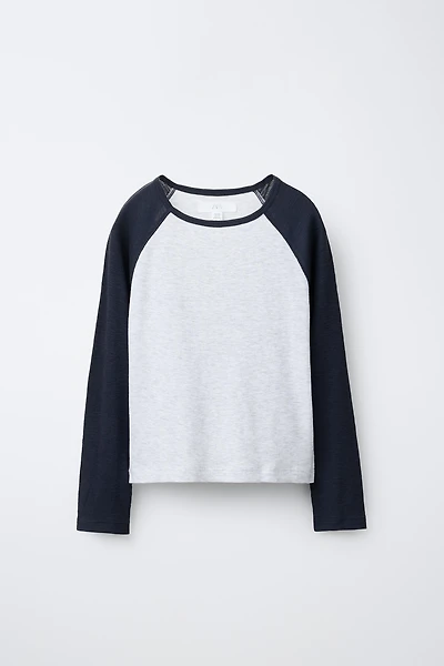 T-SHIRT À MANCHES RAGLAN