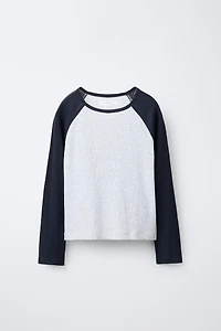T-SHIRT À MANCHES RAGLAN