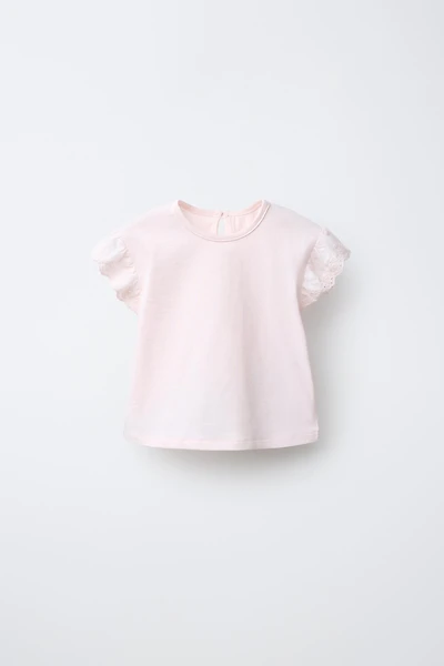 SWISS EMBROIDERY T-SHIRT