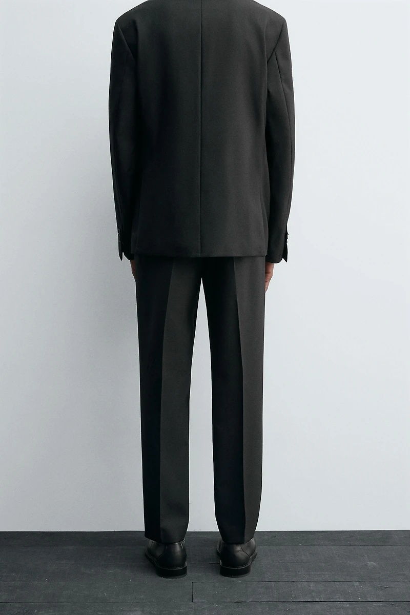 100% WOOL SUIT PANTS