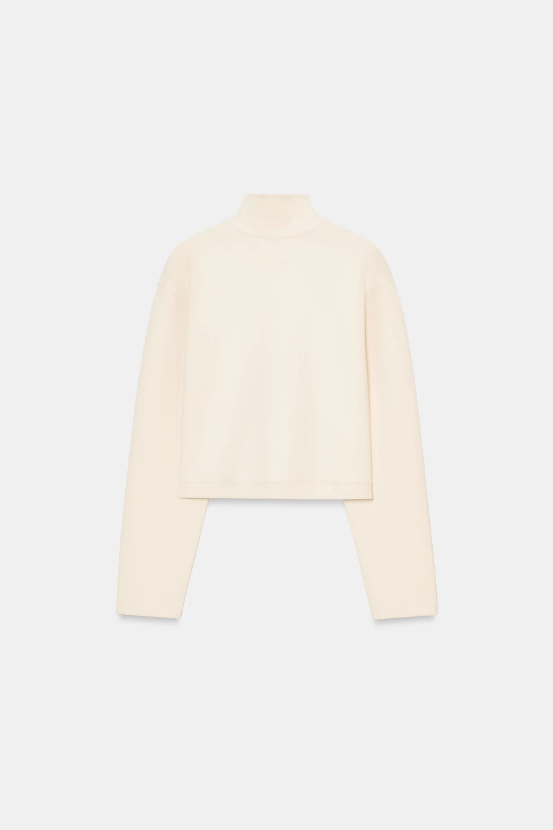 INTERLOCK POLO SWEATSHIRT