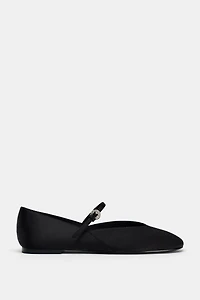 SATIN EFFECT BALLET FLATS 50TH ANNIVERSARY