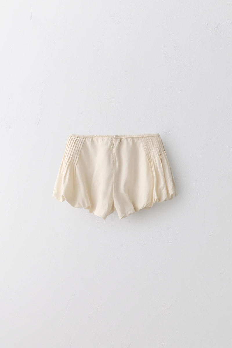 2-5 ANS/ SHORT BLOOMER EN COTON ET LIN LIMITED EDITION