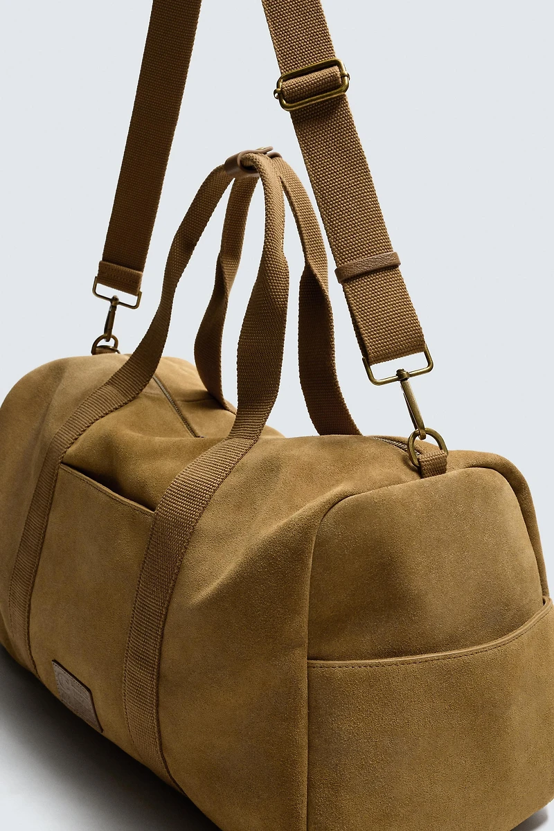 SAC DE VOYAGE EN CUIR CHAMPION ® X ZARA