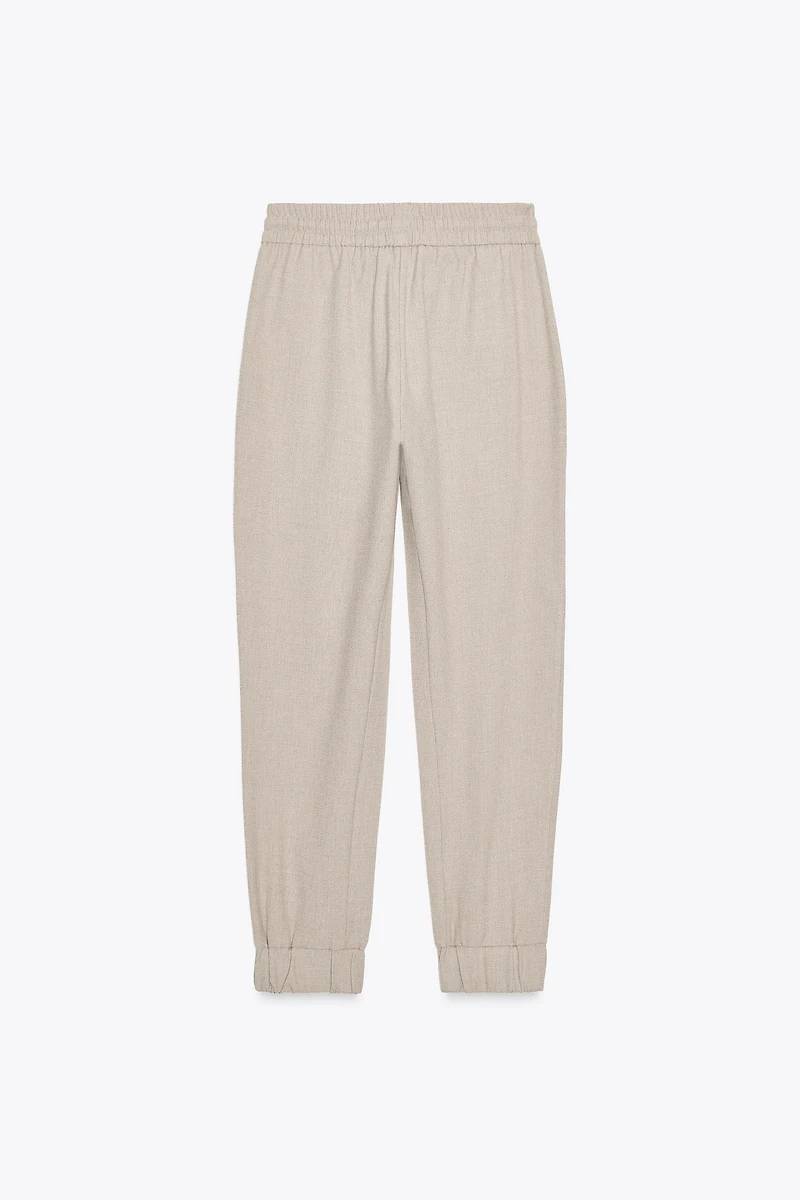 CUFFED HEM PANTS