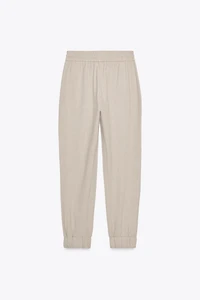 CUFFED HEM PANTS