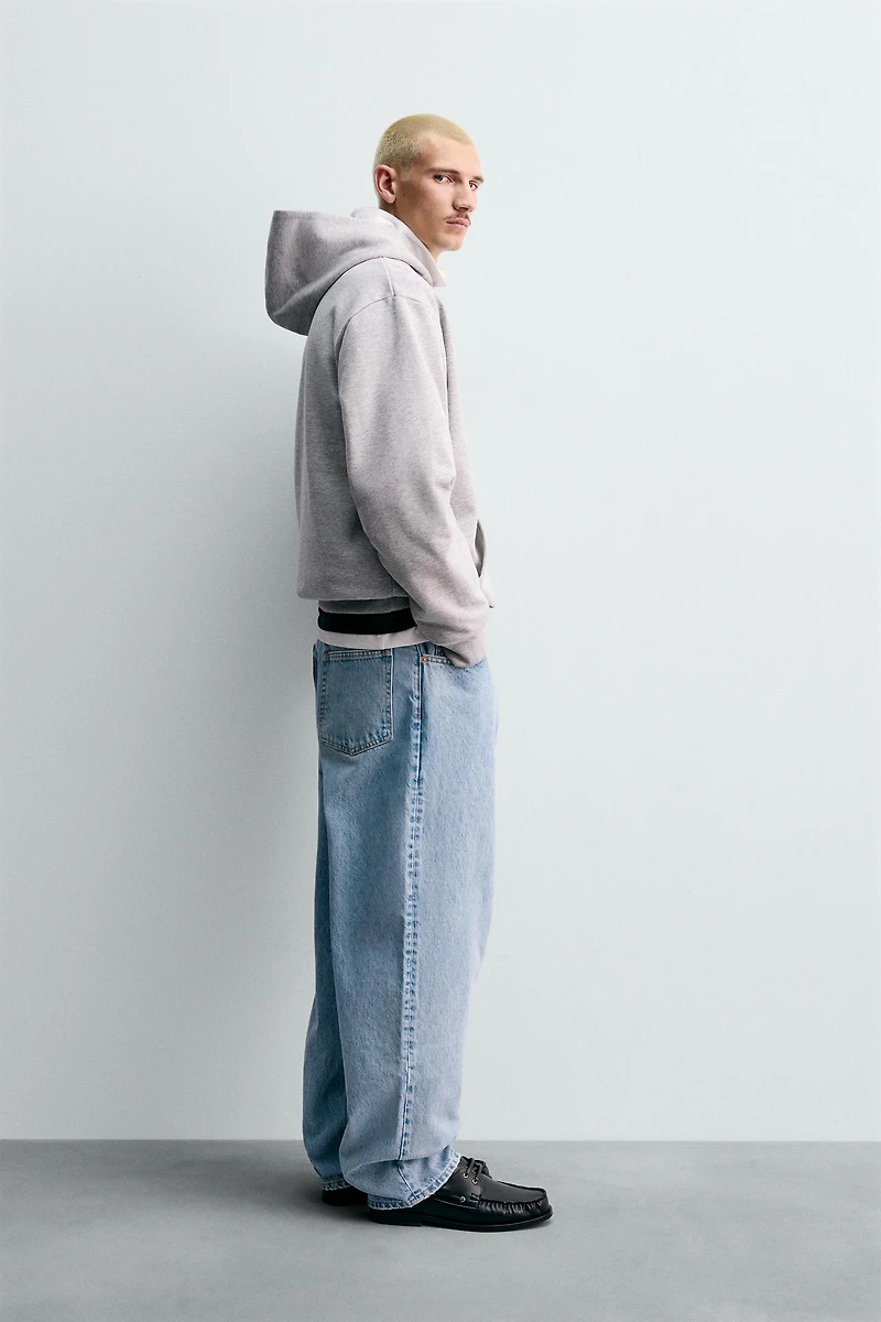 JEAN COUPE LOOSE FUSELÉE CHAMPION ® X ZARA