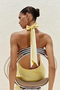 ROBE MIDI HALTER