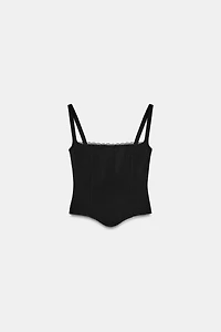 STRETCH CORSET TOP