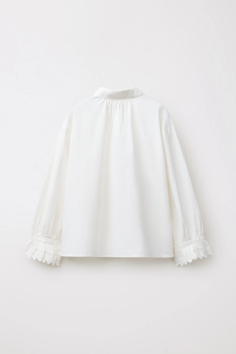 LIMITED EDITION EMBROIDERED PAJAMA SHIRT