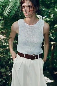 BELTED CULOTTES