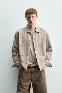 REGULAR FIT OVERSHIRT
