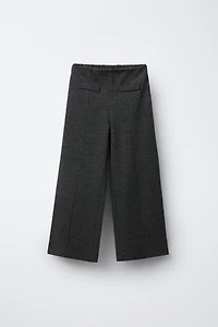 HOUNDSTOOTH STRAIGHT LEG PANTS