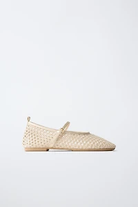 MESH BALLET FLATS