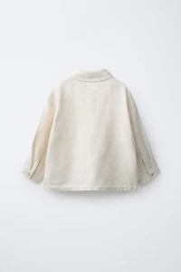 100% LINEN OVERSHIRT