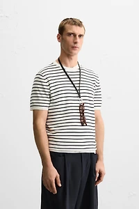 KNIT REGULAR FIT T-SHIRT