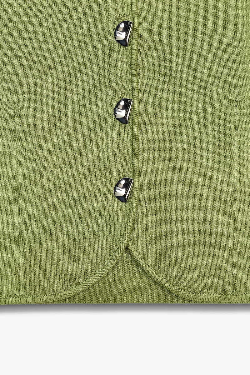 PLAIN KNIT CORSET TOP