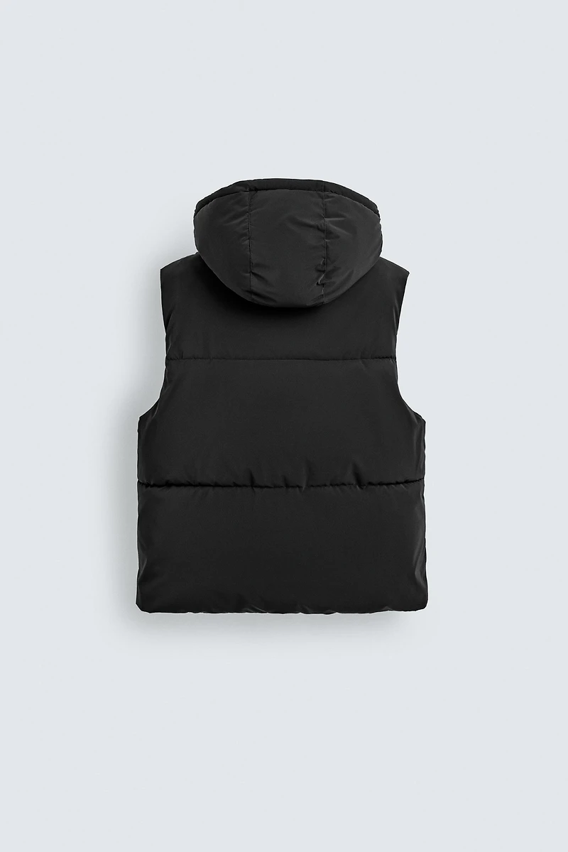 RUBBERIZED PUFFER VEST