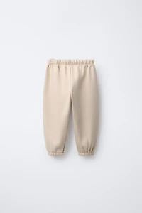 FLEECE-LINED BALLOON PANTS
